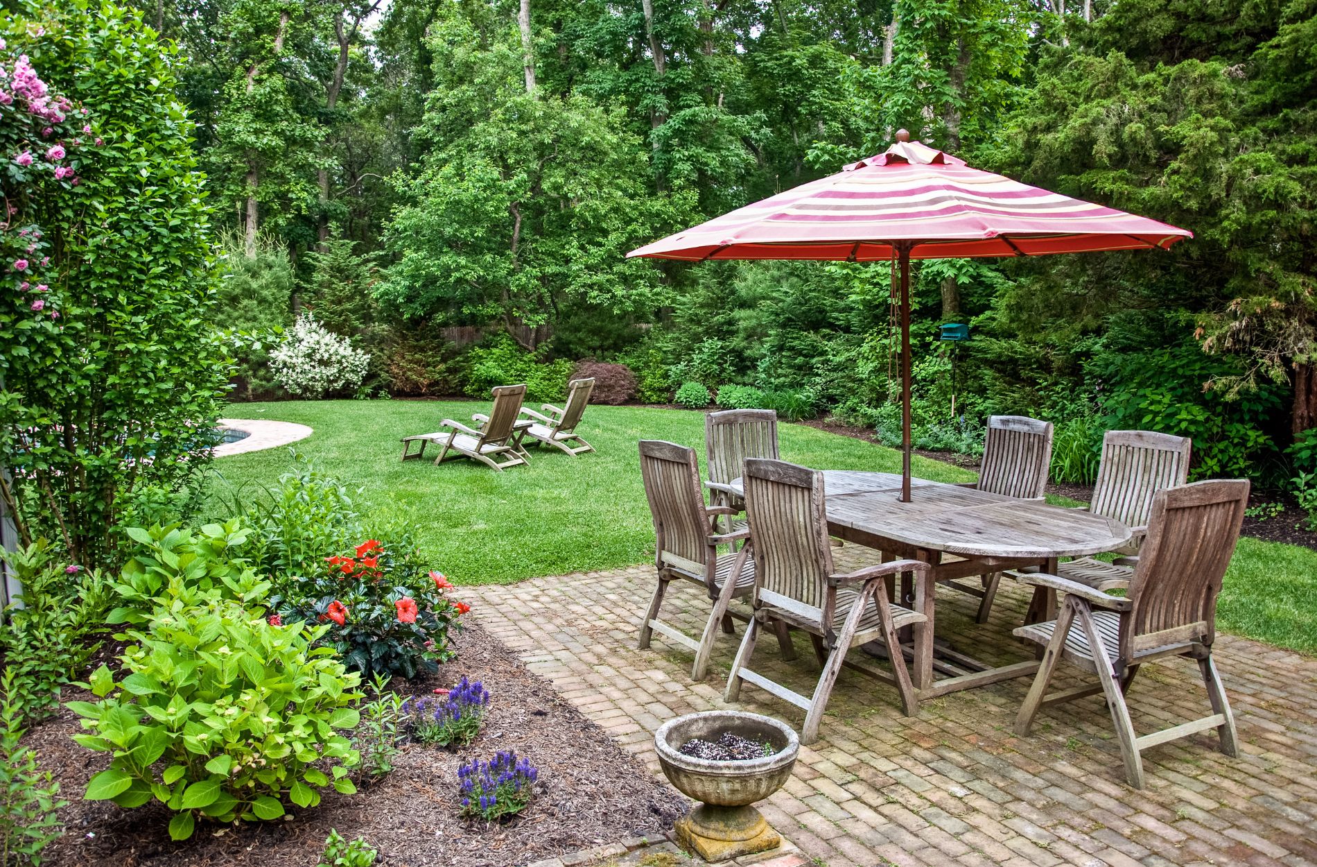 Remodeled Backyard