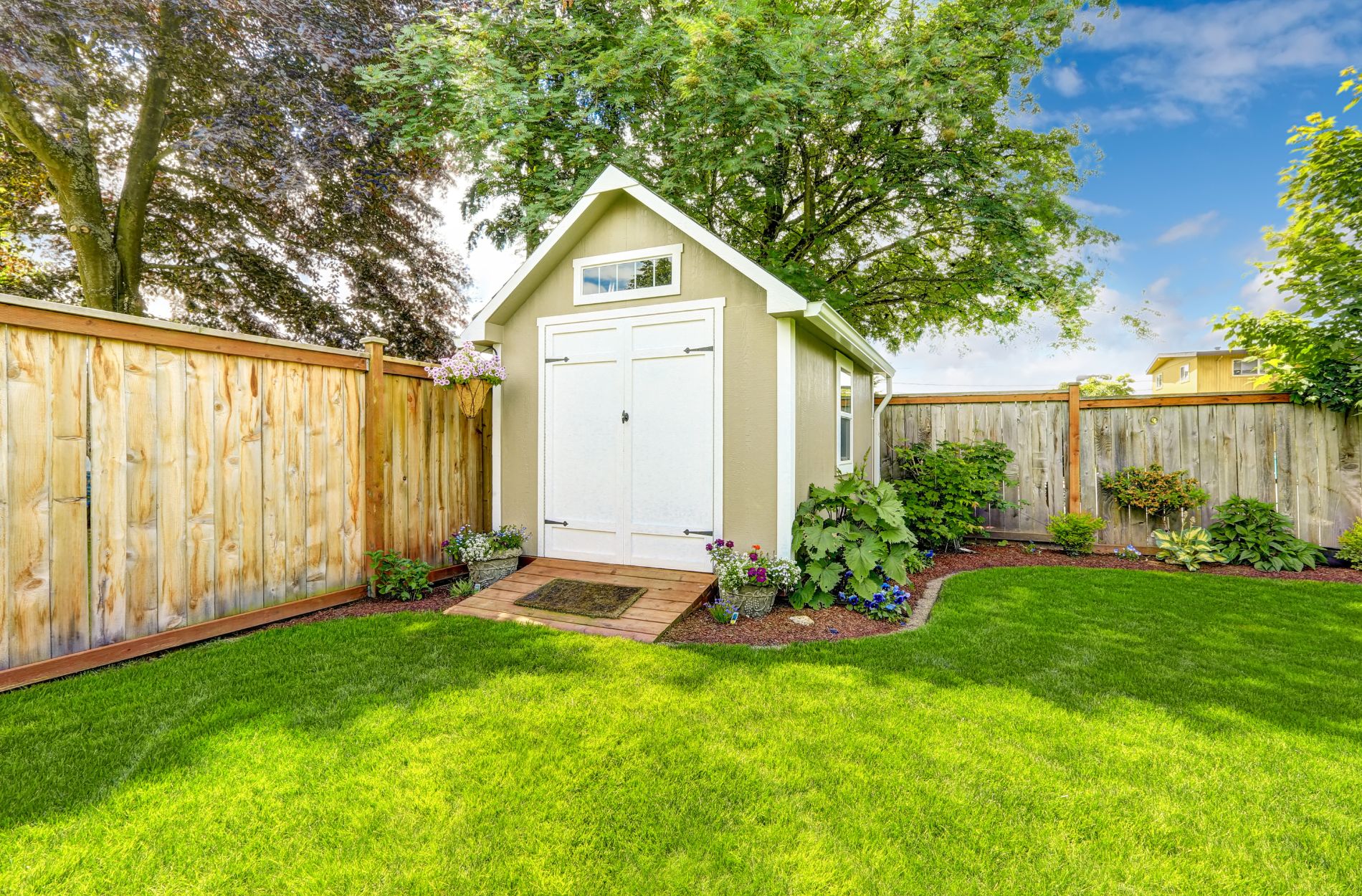 shed installation